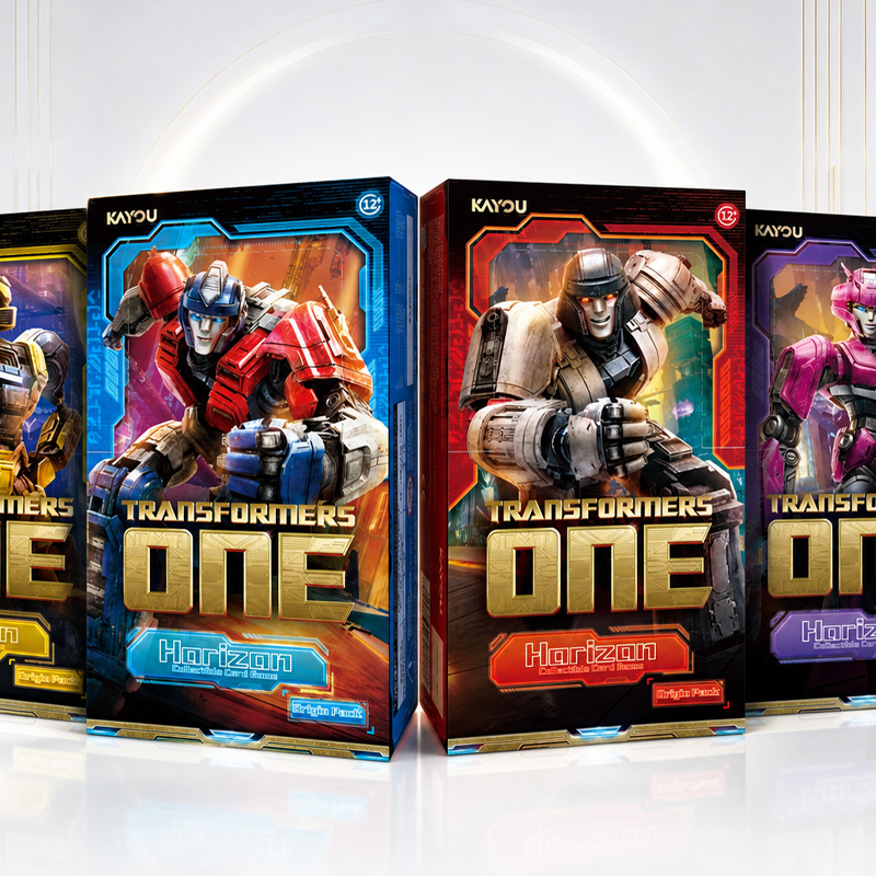 Premium Anime Merchandise - Kayou Genuine Premium Transformers-Horizon Collectible Card-Origin