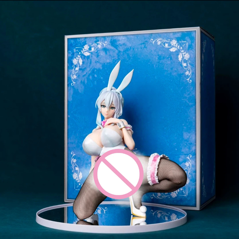 Premium Anime Merchandise - Yukino Bunny Girl Squatting Pose Figure