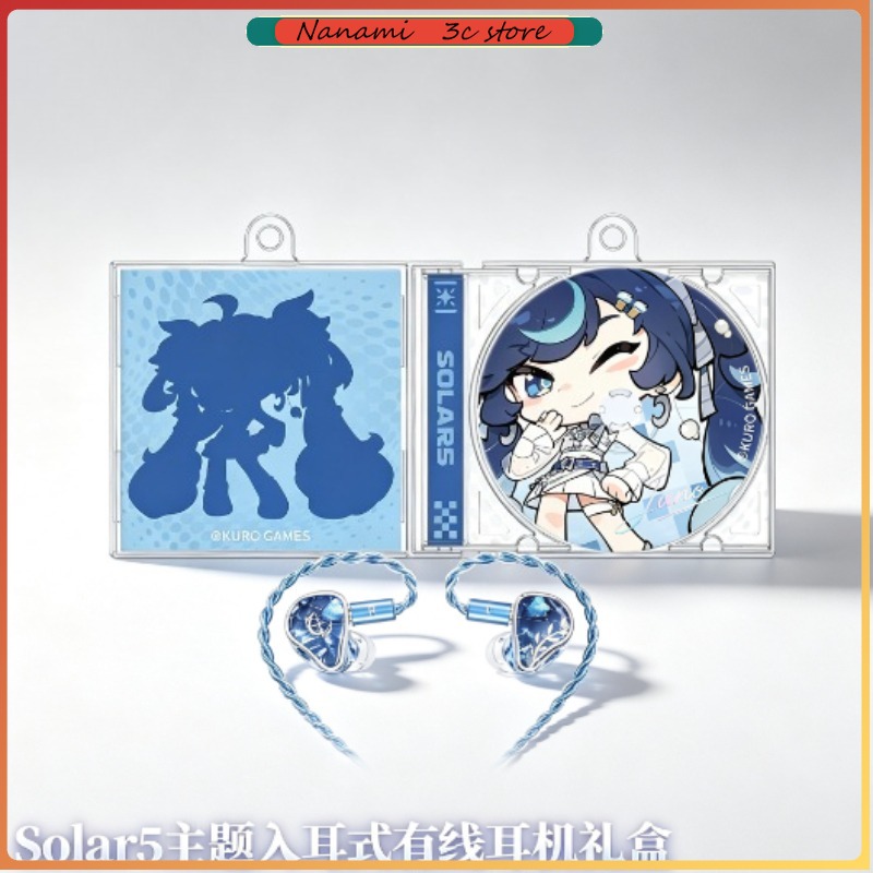 Anime Game Merchandise - Pre-sale Wuthering Waves Solar5 Uno Earphones