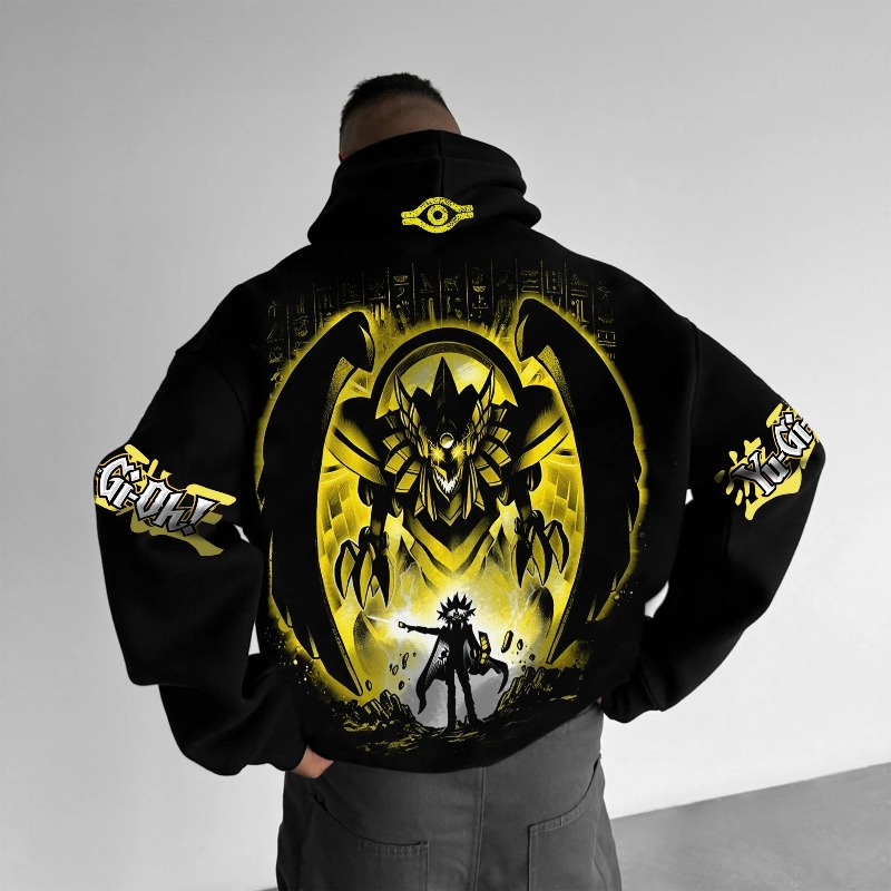 2025 Yu Gi Oh Anime Character  - Anime Merch Hoodie recension och pris