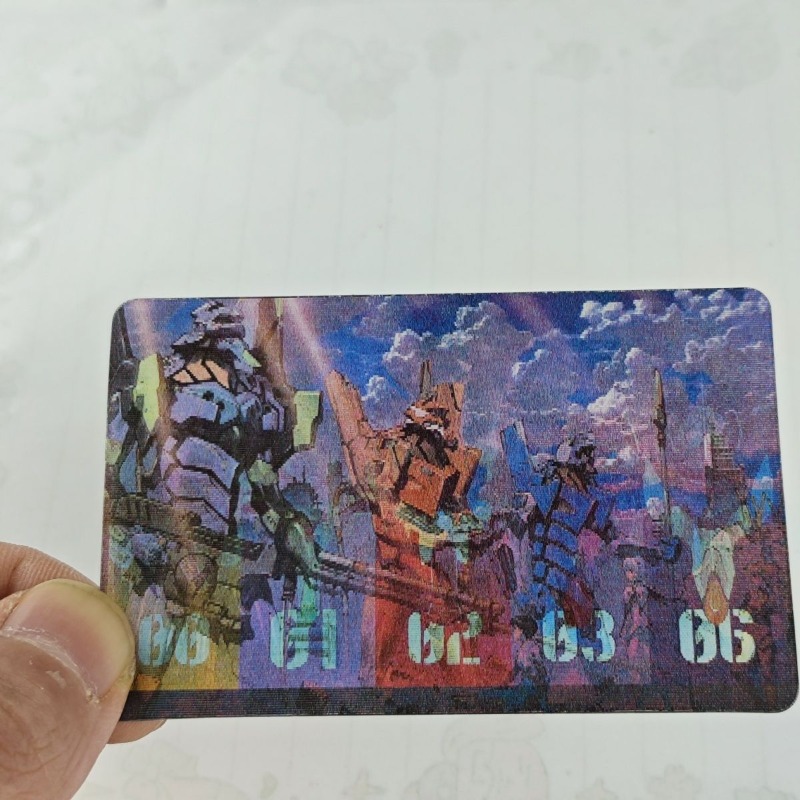 EVA Cards Shinji Rei Asuka Lan - Evangelion Anime Merchandise recension och pris