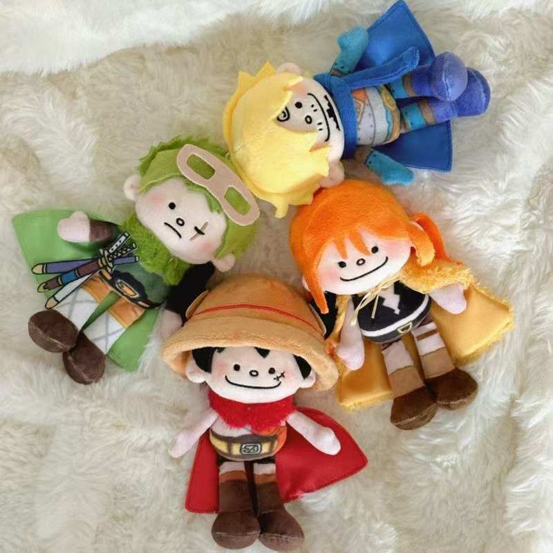 15CM Anime One Piece Plush Dol - Luffy Anime Merchandise recension och pris