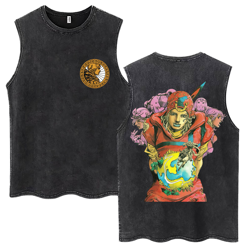 Washed Anime Jojo Bizarre Adve - Jojo Anime Merchandise recension och pris