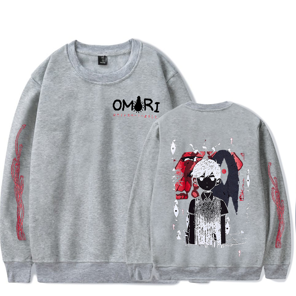 2023 Omori Red Space Crew Neck - Anime Merch Hoodie recension och pris