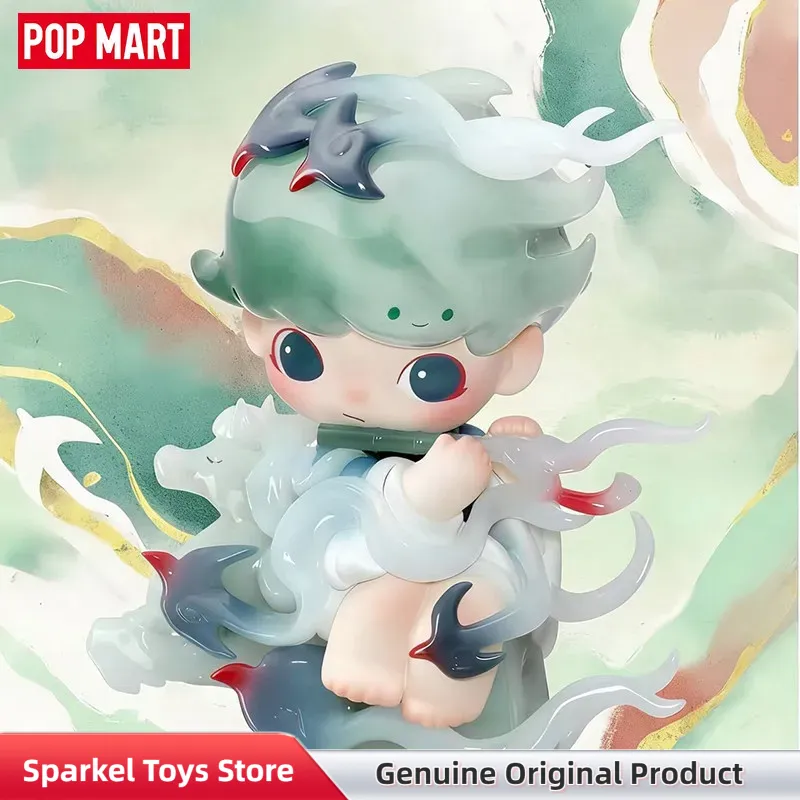 Genuine POPMART The Golden Gal - Anime Merchandise Box recension och pris