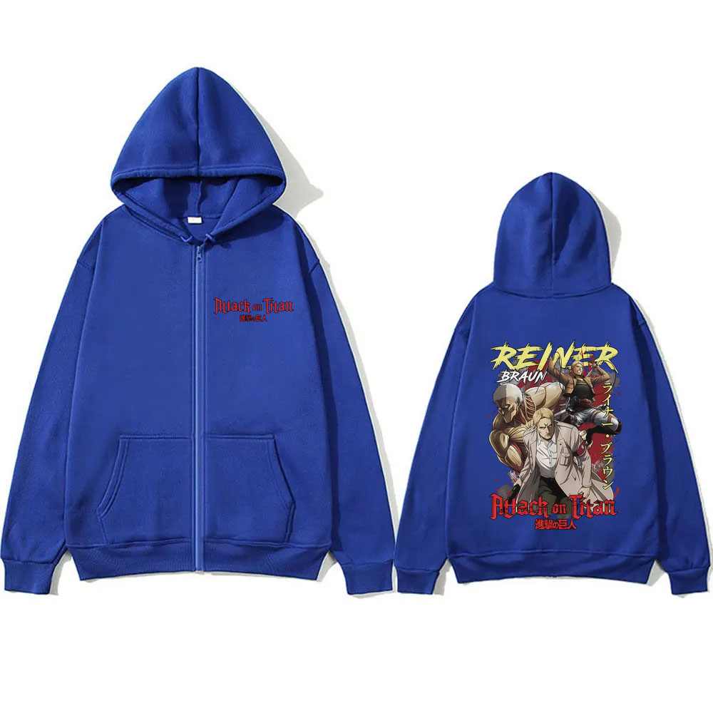 Anime Attack on Titan Reiner B - Anime Merch Hoodie recension och pris