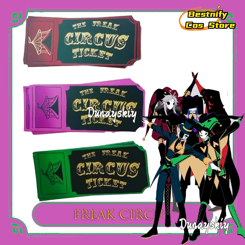 BFreak Circus Ticket Card Red  - Anime Merchandise In Japanese recension och pris