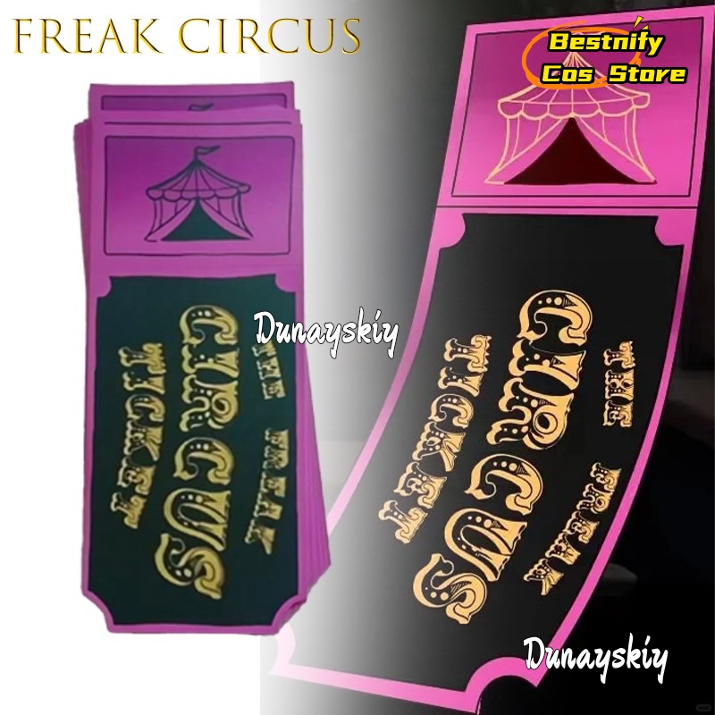 BFreak Circus Ticket Card Red  - Anime Merchandise In Japanese recension och pris