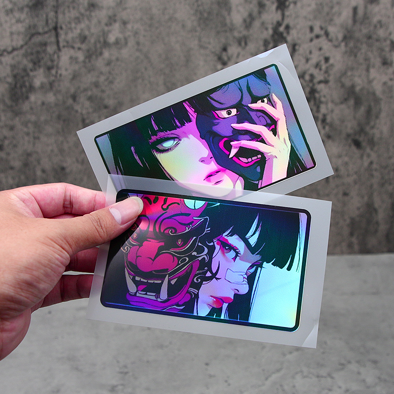 1PC High Adhesive Holographic  - Premium Anime Merchandise recension och pris