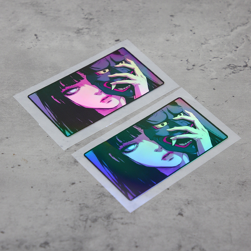 1PC High Adhesive Holographic  - Premium Anime Merchandise recension och pris