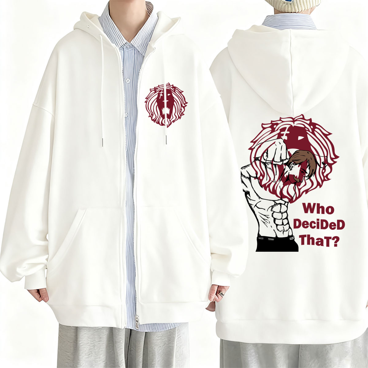 Anime The Seven Deadly Sins Li - Anime Merch Hoodie recension och pris