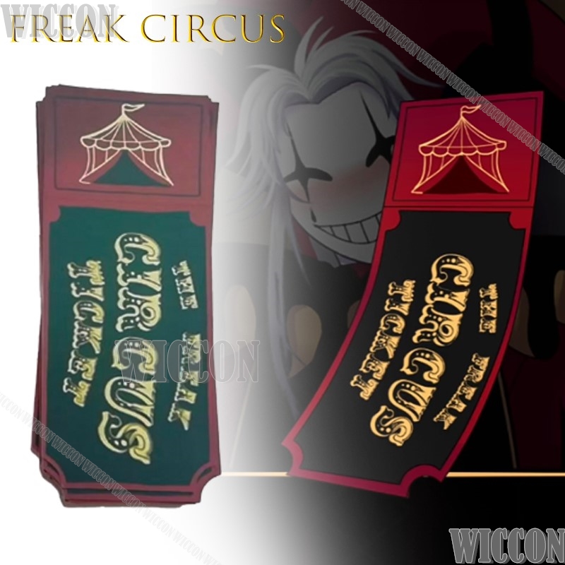 Freak Circus Ticket Card Red G - Anime Merchandise In Japanese recension och pris