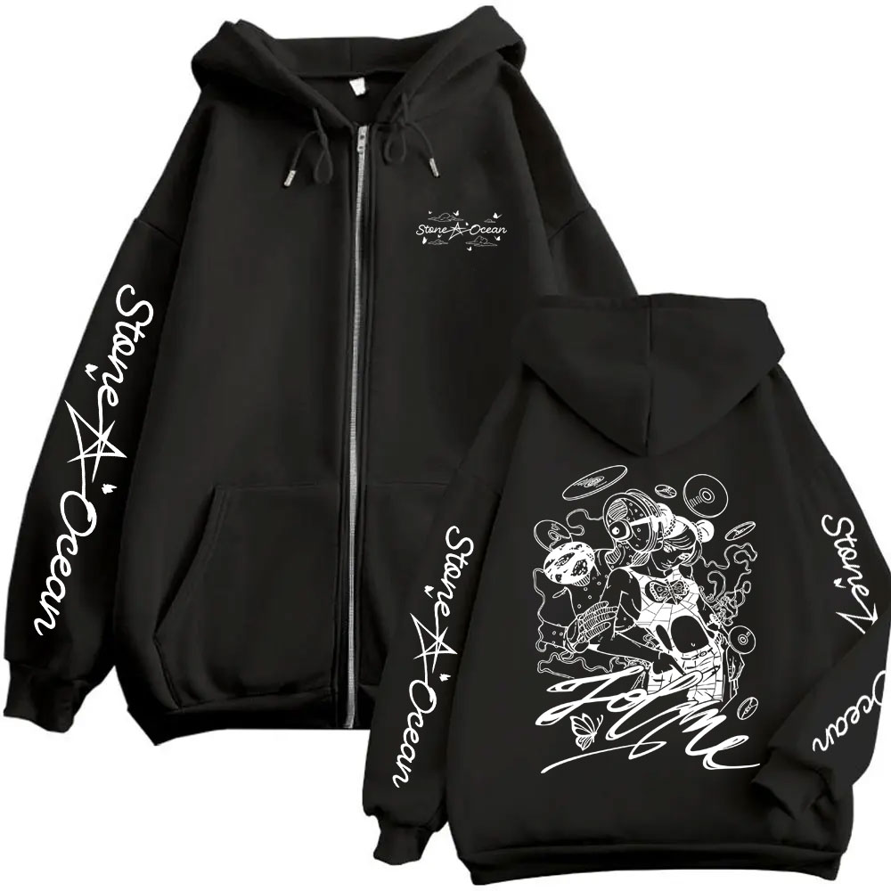 Anime Jojo Bizarre Adventure J - Anime Merch Hoodie recension och pris