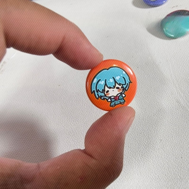 5pcs Neon Cute Genesis Classic - Evangelion Anime Merchandise recension och pris