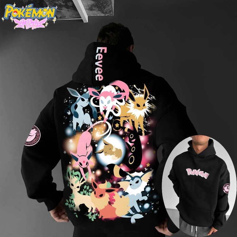 2025 Pok É Mon Classic Charact - Anime Merch Hoodie recension och pris