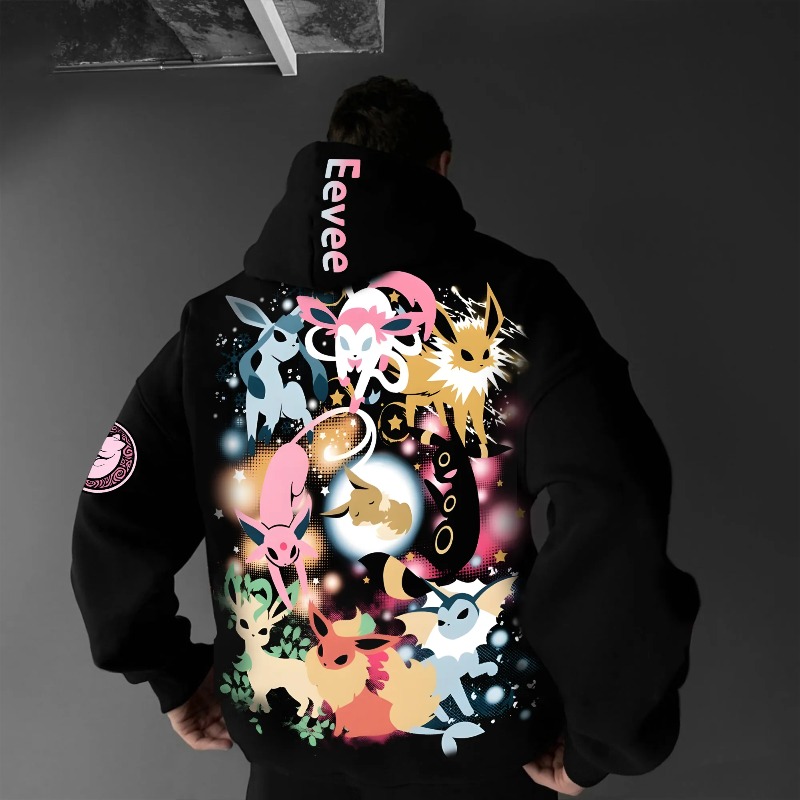 2025 Pok É Mon Classic Charact - Anime Merch Hoodie recension och pris