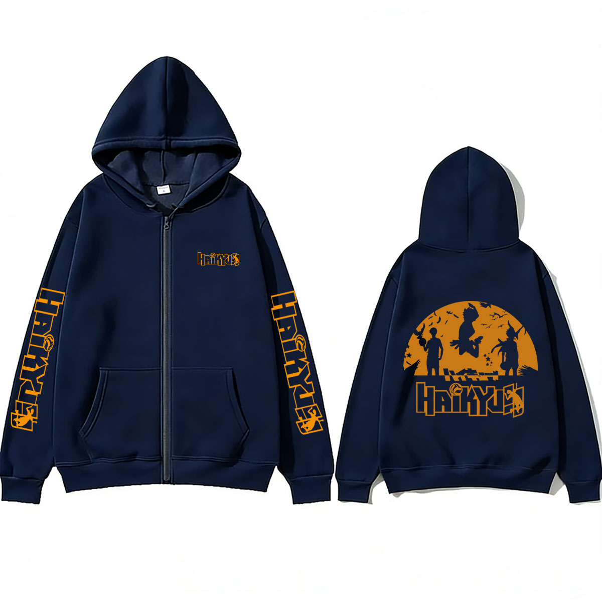 Anime Haikyuu Merch Zipper Hoo - Anime Merch Hoodie recension och pris