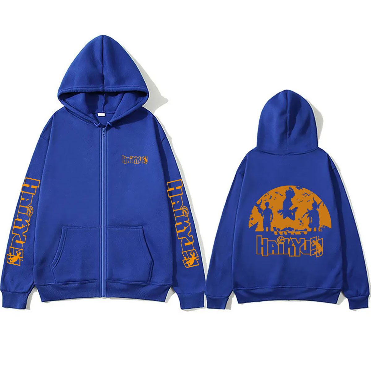 Anime Haikyuu Merch Zipper Hoo - Anime Merch Hoodie recension och pris