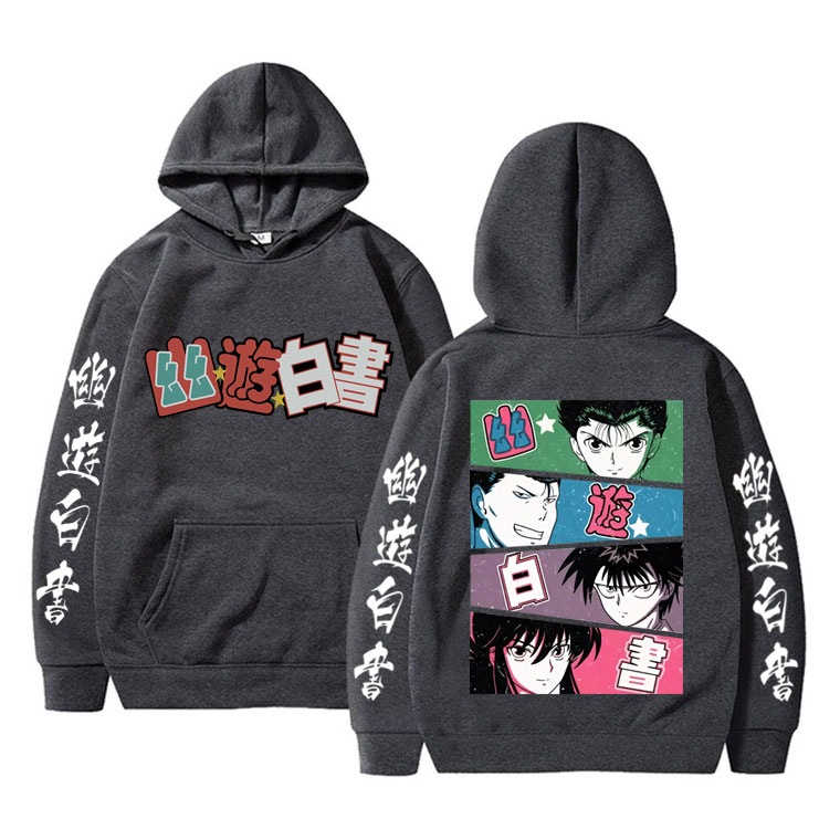Anime YuYu Hakusho Merch Hoodi - Anime Merch Hoodie recension och pris