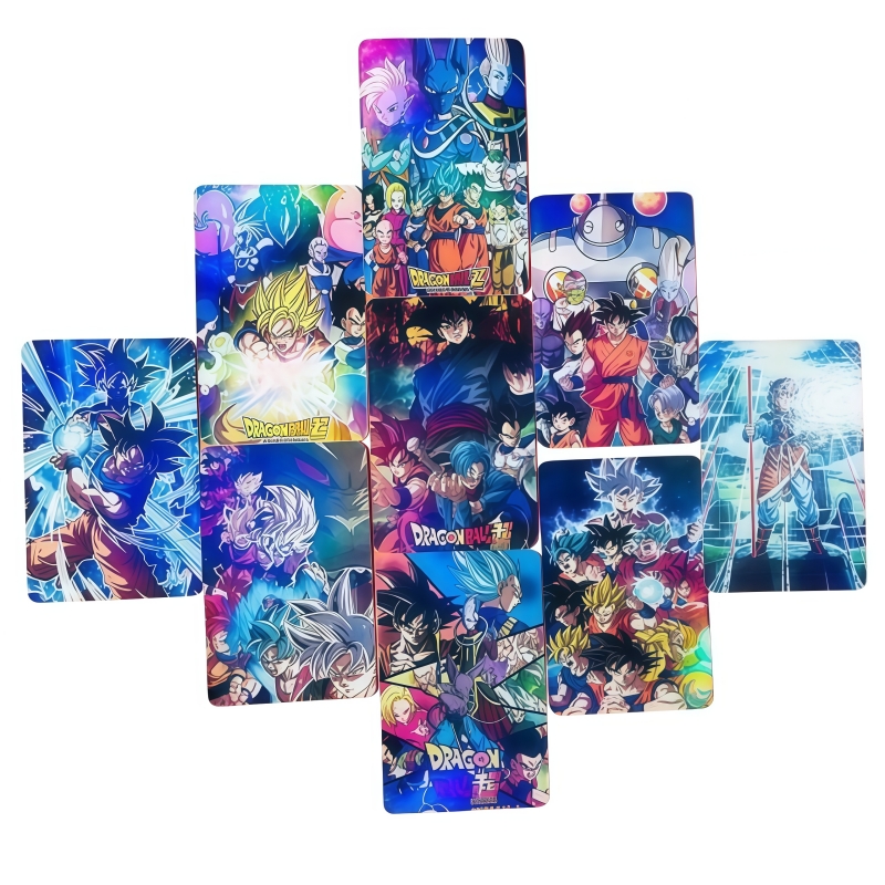50pcs Dragon Ball holographic  - Anime Merchandise Box recension och pris