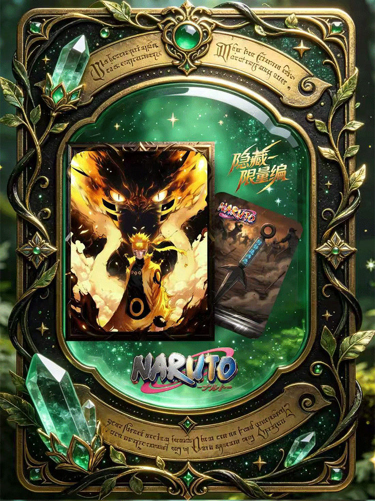 Naruto Anime Cards Collectible - Premium Anime Merchandise recension och pris